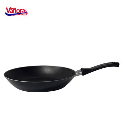 PRESSED ALUMINUM PAN 24x4CM, PRIMO, BLACK
