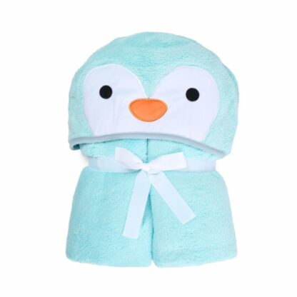 HOODED TOWEL FOR CHILDREN PENGUIN