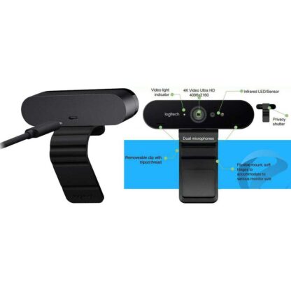 Logitech Camera web Brio 4K - Image 4