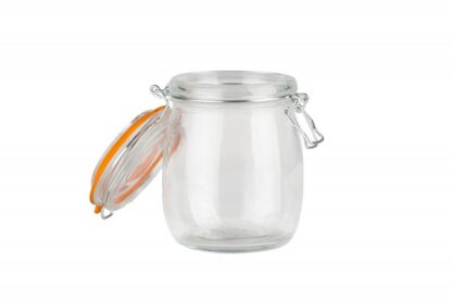 Glass storage jar with lid 750 ML