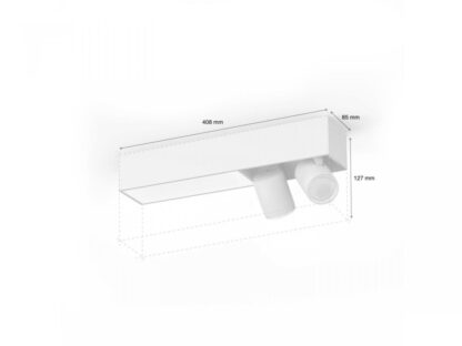 CENTRIS HUE 2-SPOT WHITE SPECIAL FORM - Image 2