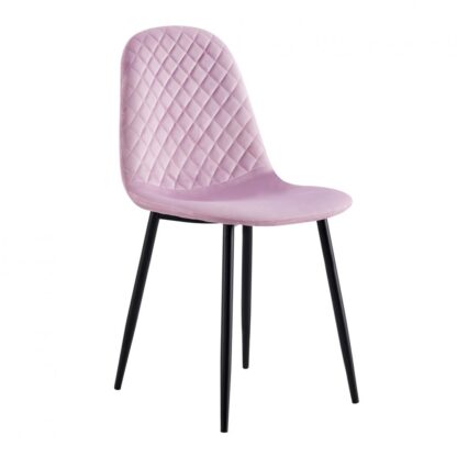 Set of 2 Pearl-Pink  chairs