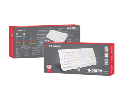 Keyboard WS Genesis Thor 230 TKL R white - Image 18