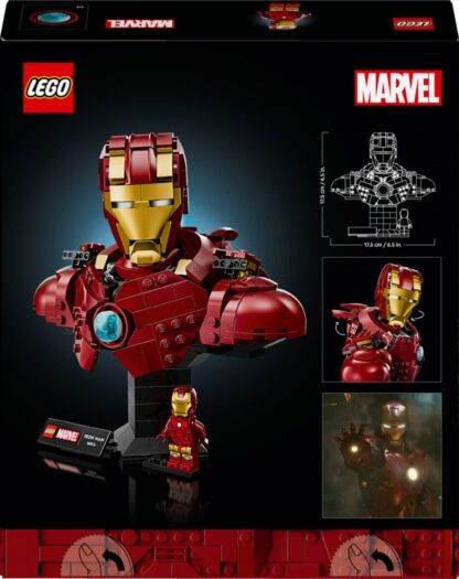 BUST IRON MAN LEGO76327 - Image 2