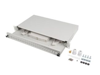 Patch panel fibră rack 19" 1U  24x SC