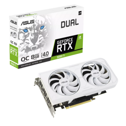 Asus GF Dual RTX 3060 Ti 8G OC White