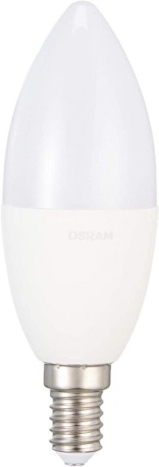 LED candle bulb, E14, 7W (60W), warm light, 806 lm, A, Osram