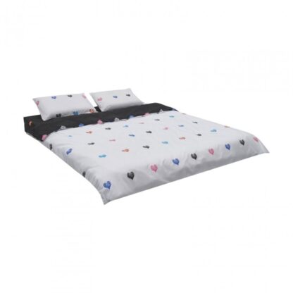 KS MICROFIBER HEARTS BED LINEN - Image 3