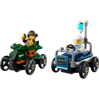 Airplane vs. Hospital Bed Race Car Pack 60459 - Image 5