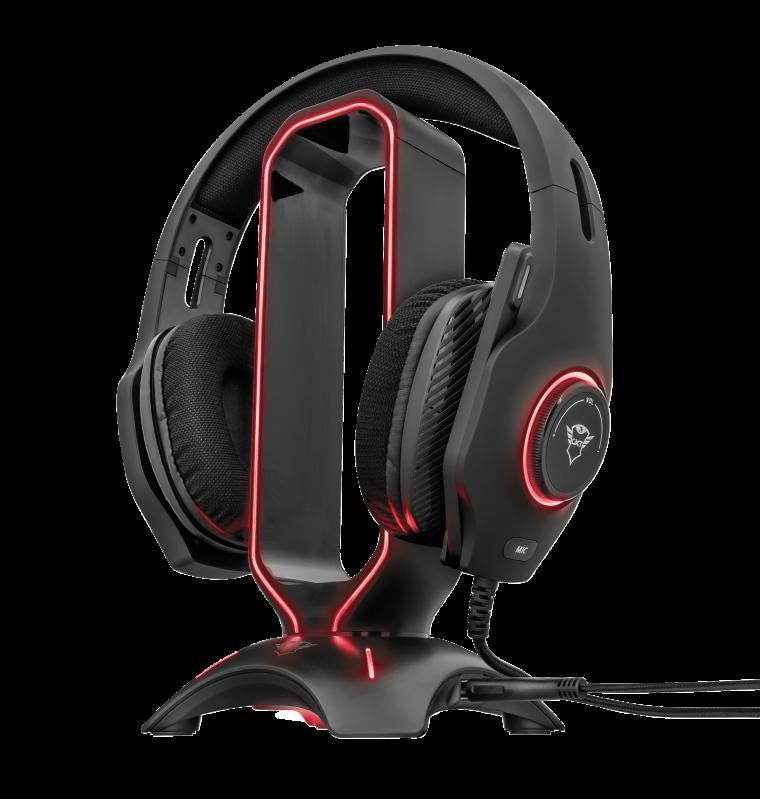 Trust GXT 265 Cintar RGB Headset Stand - Image 8