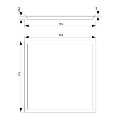 HELLI LED 40W WH/CL VIVALUX - Image 2