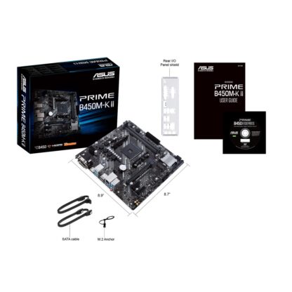 Motherboard ASUS AMD PRIME B450M-K II - Image 3