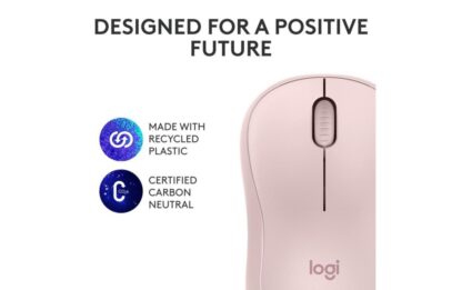 Mouse Logitech MK240 Silent Wireless red - Image 2