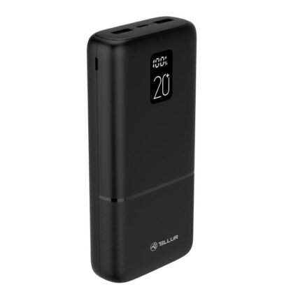 External battery Tellur 20000mAh, black
