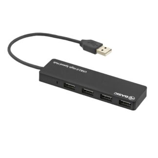 Tellur Basic USB 2.0 hub, 4 ports, black