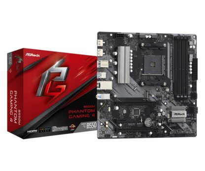 Motherboard ASROCK BB550M PHANTOM GAMING 4 AM4 - Image 2