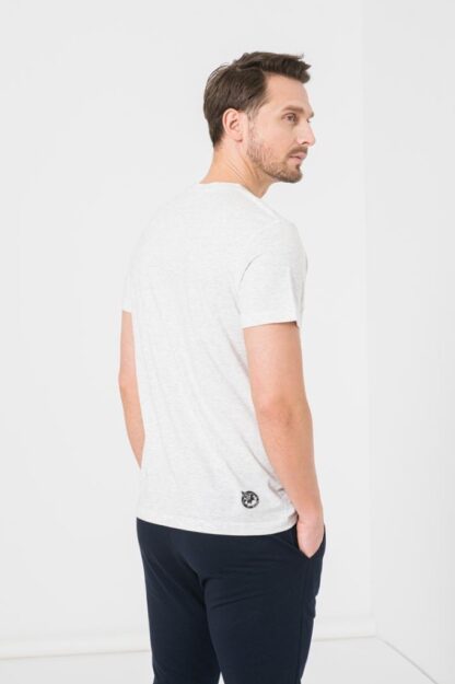 Men's Dracon Light Gray-M Casual T-Shirt - Image 3