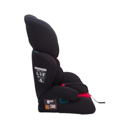 Car seat, 76-150 cm, red/black - Image 4