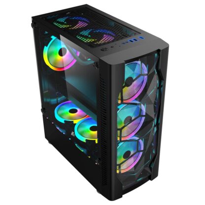 PC Case 1STPLAYER Gaming DK-D4 BLACK - Image 2