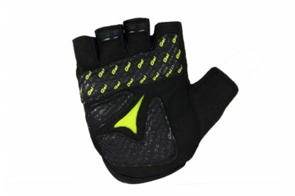 B-RACE GLOVES WITH BLACK/LIME GEL, M - Image 2