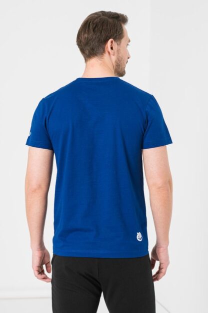 Men's Royal Blue-M Multicolor Logo T-Shirt - Image 3