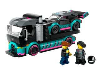 Race Car and Car Carrier Truck, LEGO 60406