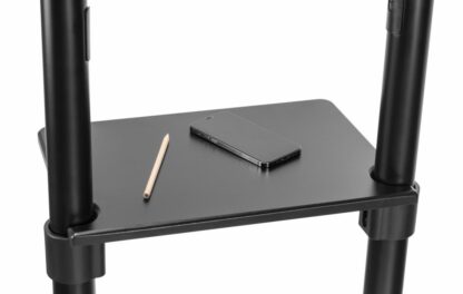 MOBILE TV STAND SERIOUX TV11-46TW BLACK - Image 4