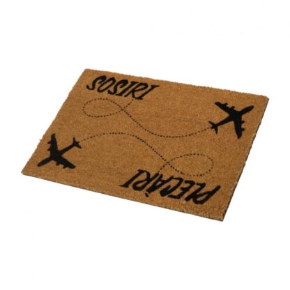 COIR DOOR MAT 60X40 CM, PLANE - Image 2