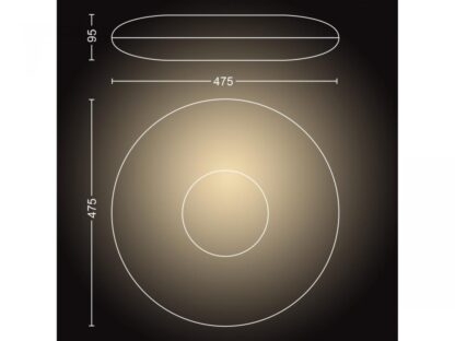 Cher Hue ceiling lamp black - Image 3