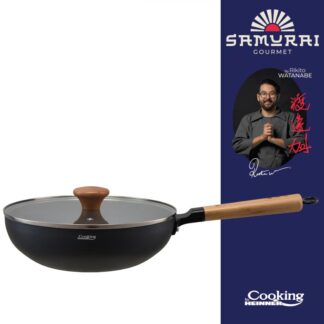 WOK PAN+CAP 26X7.5CM, RIKITO WATANABE
