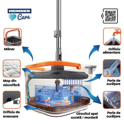 MEGA CLEAN ROTARY MOP CLEANING SET - Image 9