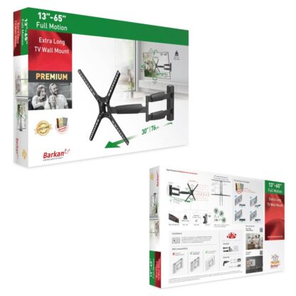 Barkan TV Wall Mount 13"- 65" Black - Image 9