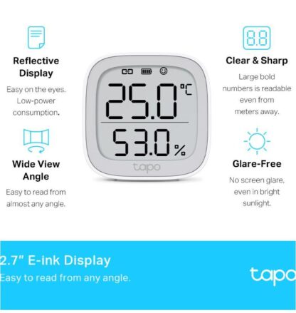 TP-LINK TAPO T315 SMART TEMP. MONITOR - Image 3
