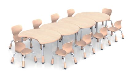 SEMI-MOON TABLE Y893 - Image 5