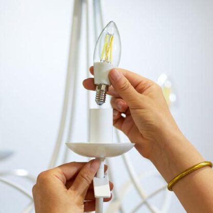 Led bulb PHILIPS WiZ WHITES C35, E14 - Image 5
