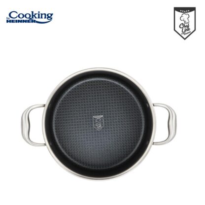 STAINLESS STEEL CUTTER+COVER 24x12CM, 5L, TITANIUM3 - Image 3