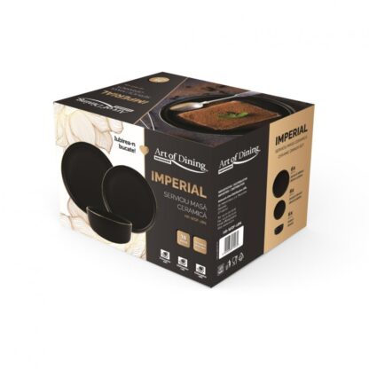CERAMIC 18 PIECES DINNER SET, IMPERIAL - Image 4