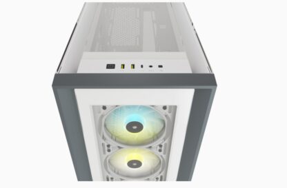Corsair Case iCUE 5000X RGB Mid-Tower White - Image 5