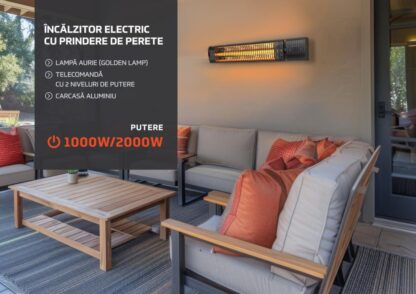 HR Electric wall heater 1000/20 - Image 5