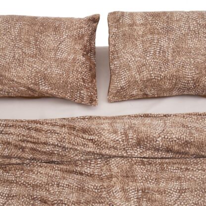 PRINTED VELVET BED SET KING SIZE DUST - Image 2