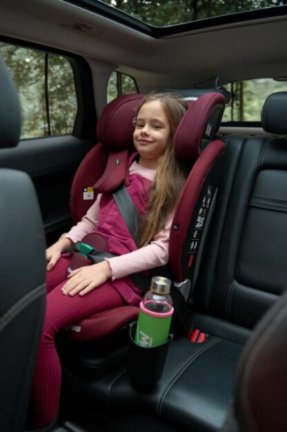 U-Grow car seat, isofix, 76-150 cm, red - Image 14