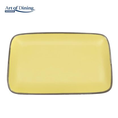 SET OF 2 CERAMIC PLATES 32x20 CM, MEDEEA - Image 2