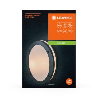 ENDURA CLASSIC ORBI W E27 IP65 DG LEDV - Image 2