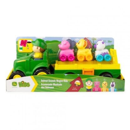 Tractor with trailer, animals and sounds - Image 2
