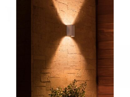 RESONATE HUE WACA WALL LANTERN INOX 2X8 - Image 2
