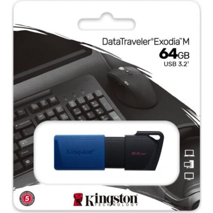 Kingston USB 64GB DATATRAVELER EXODIA M 3.2
