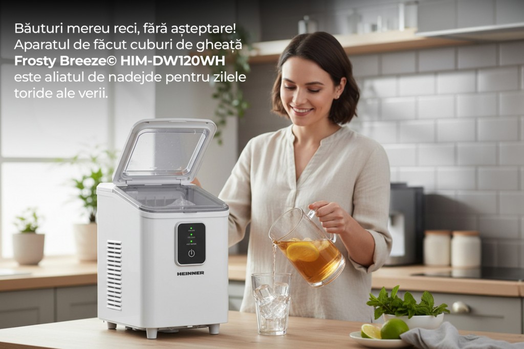 HEINNER HIM-DW120WH ICE CUBE MAKER - Image 8