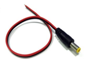 POWER CABLE MALE 12V PAC 10 PCS
