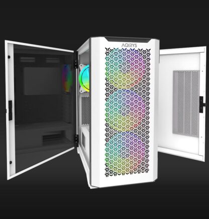 PC Case Aqirys Aquilla Midi Tower White - Image 5