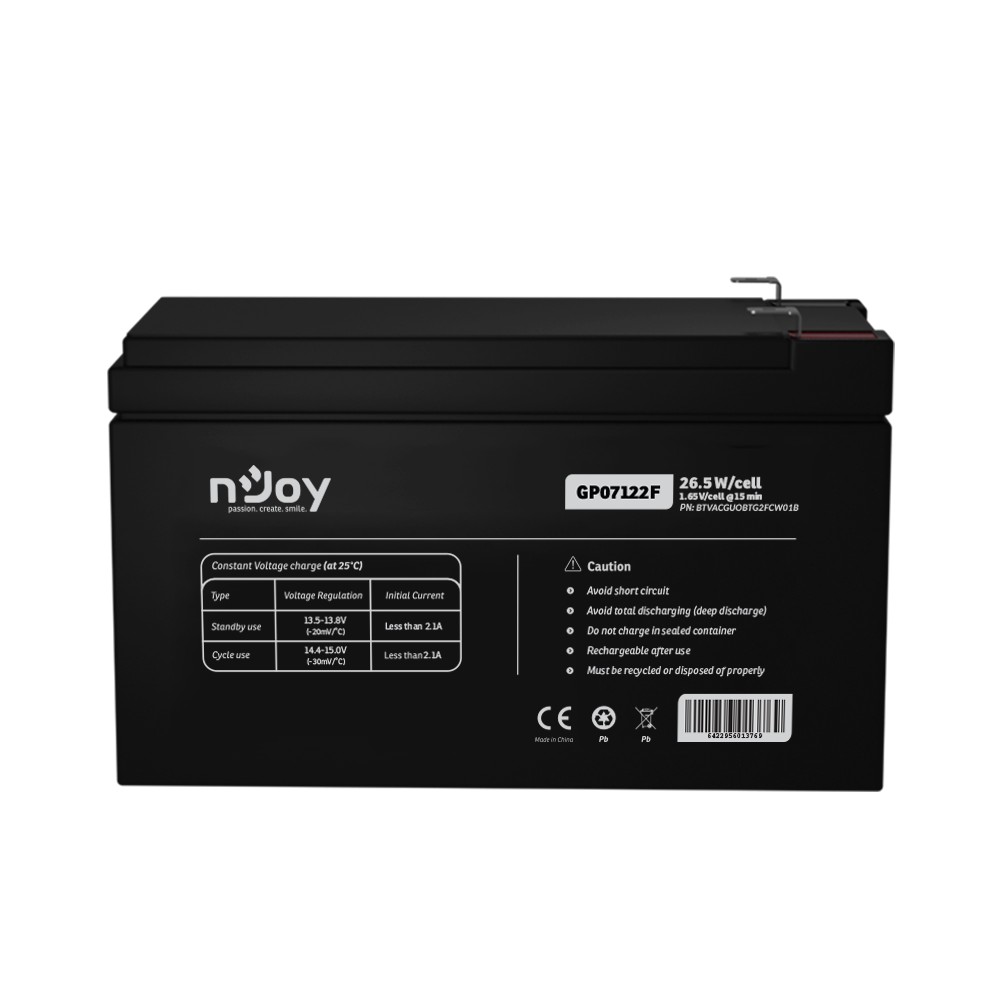 ACUMULATOR NJOY GP07122F 12V - Image 3